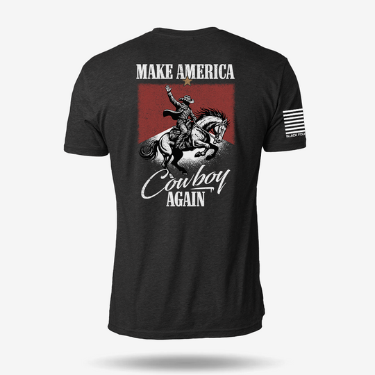 Make America Cowboy Again T Shirt