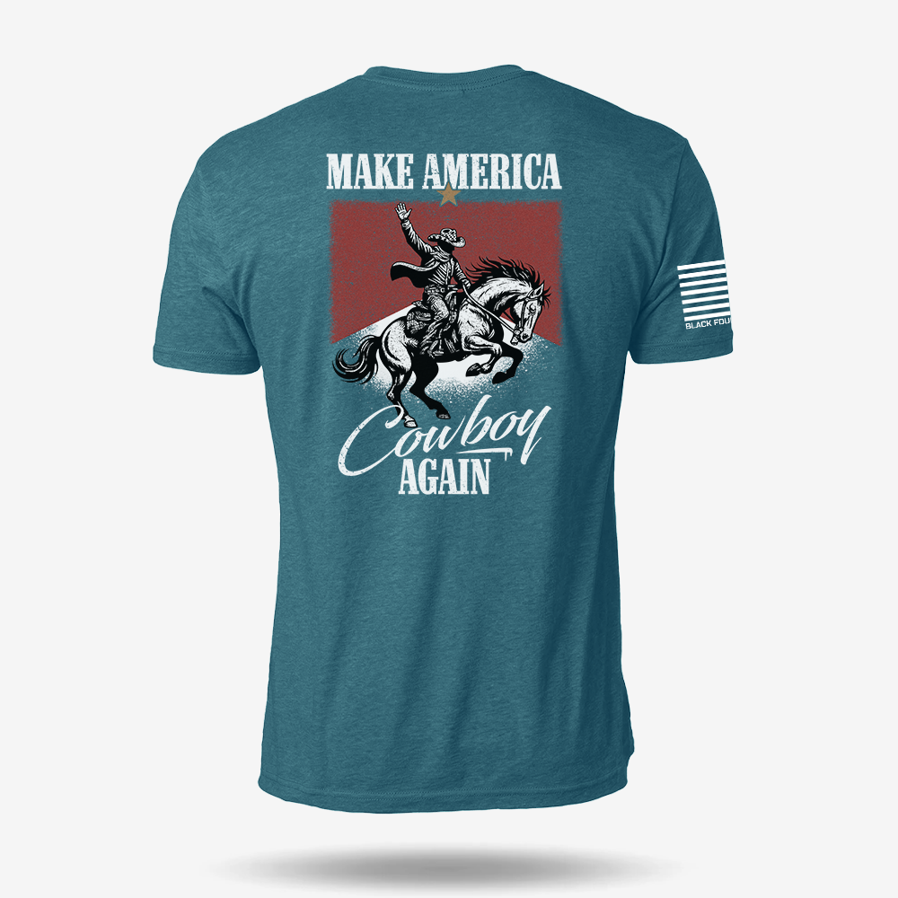 Make America Cowboy Again T Shirt