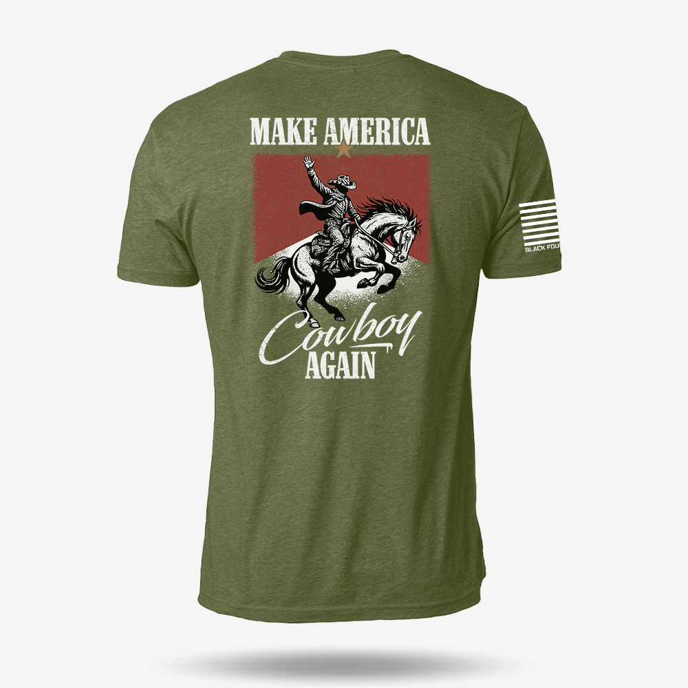Make America Cowboy Again T Shirt