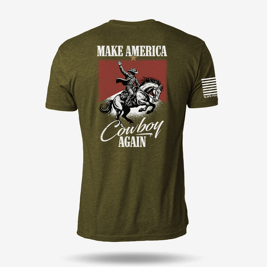 Make America Cowboy Again T Shirt