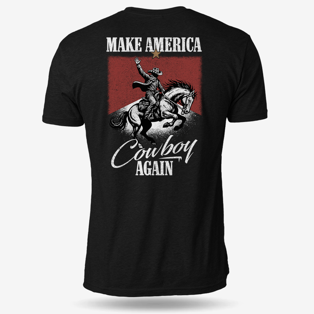 Make America Cowboy Again T Shirt