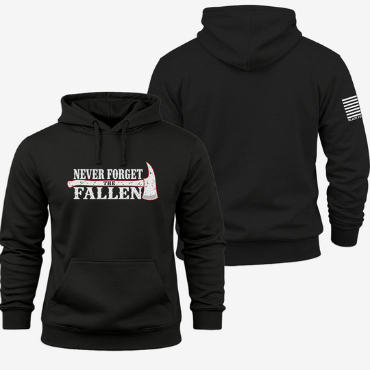 Never Forget the Fallen Firefighter Hoodie