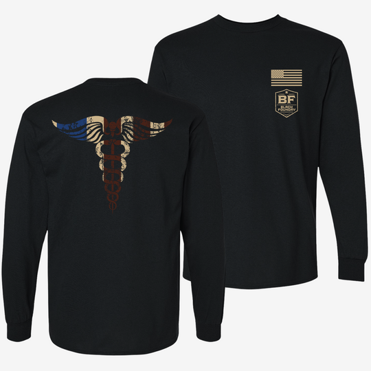 Nurse Flag Long Sleeve