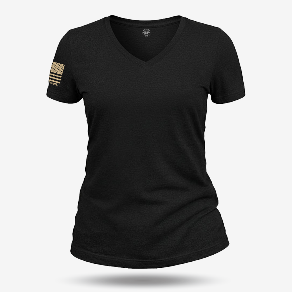 Nurse Flag Women's V-Neck