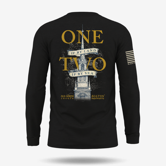 One If By Land, Two If By Sea Long Sleeve