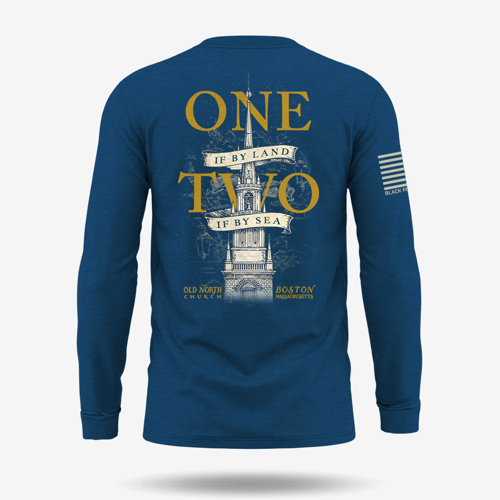 One If By Land, Two If By Sea Long Sleeve