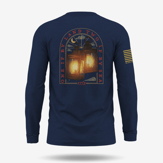 One If By Land, Two If By Sea Long Sleeve