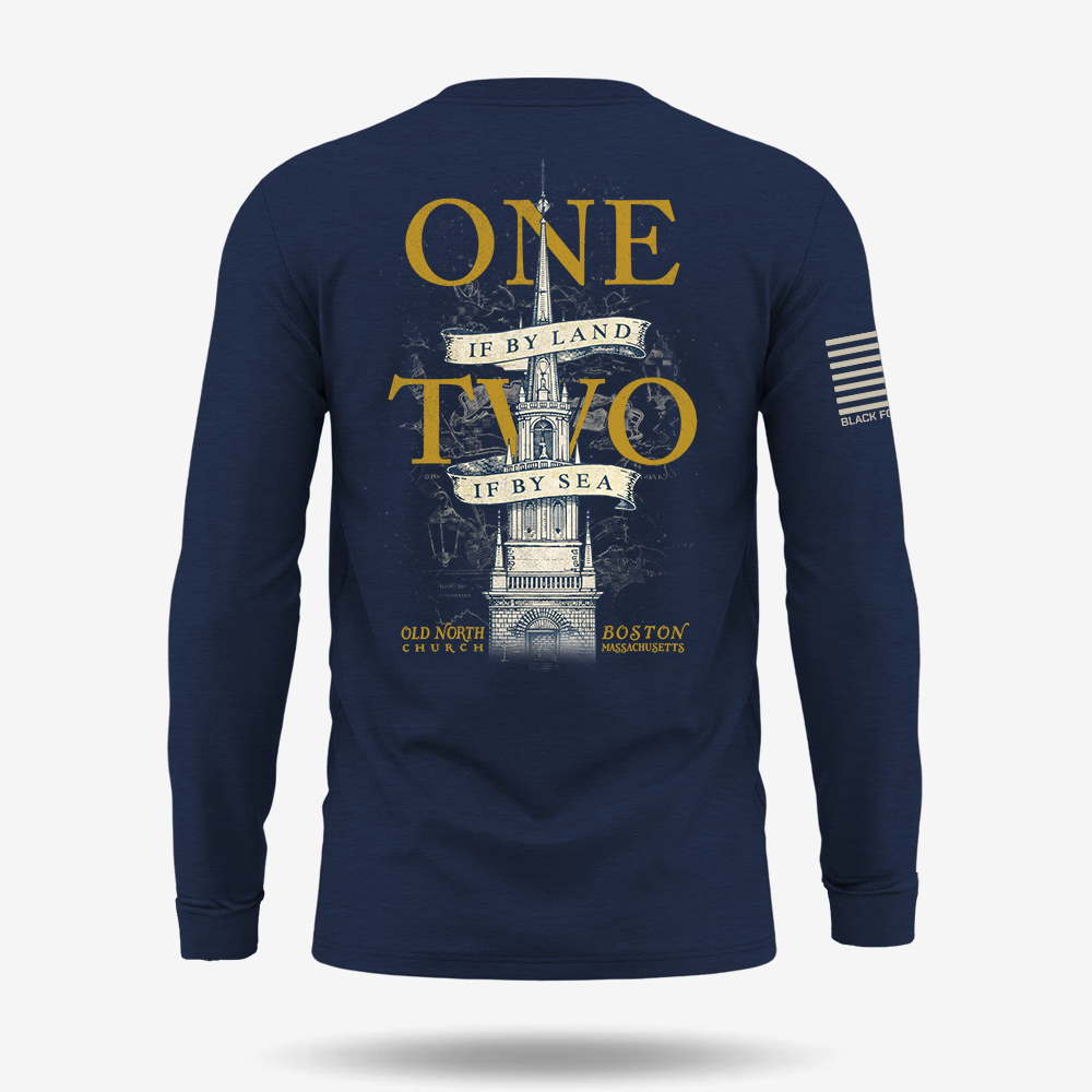 One If By Land, Two If By Sea Long Sleeve