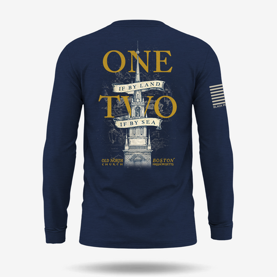 One If By Land, Two If By Sea Long Sleeve
