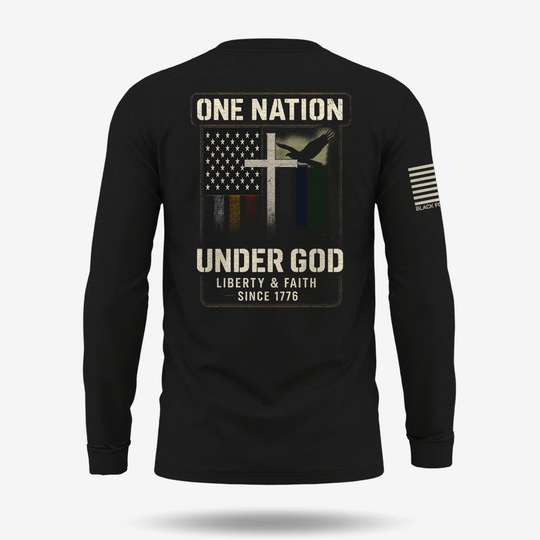 One Nation Under God Long Sleeve