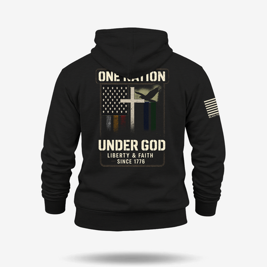 One Nation Under God Hoodie