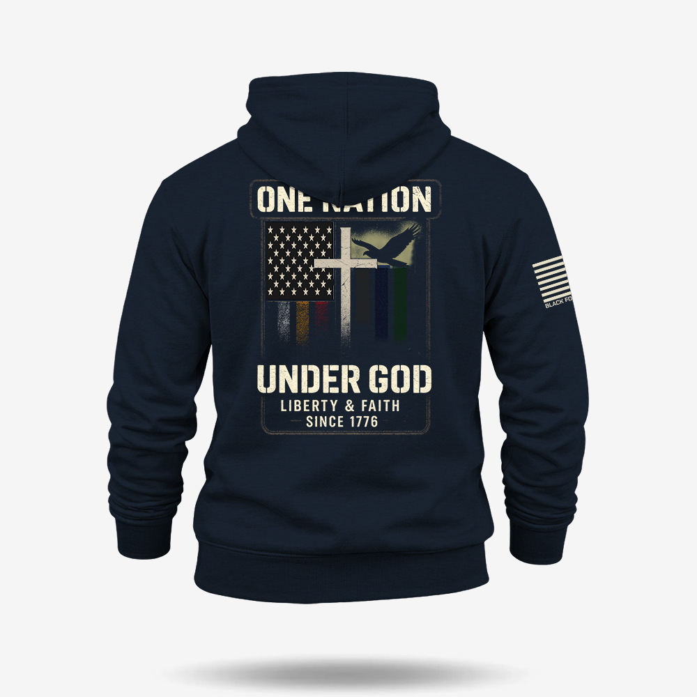 One Nation Under God Hoodie