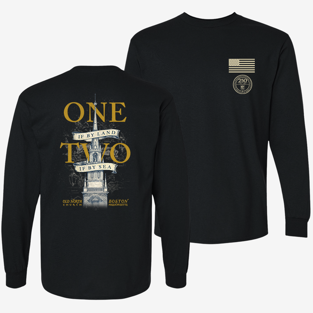One If By Land, Two If By Sea Long Sleeve