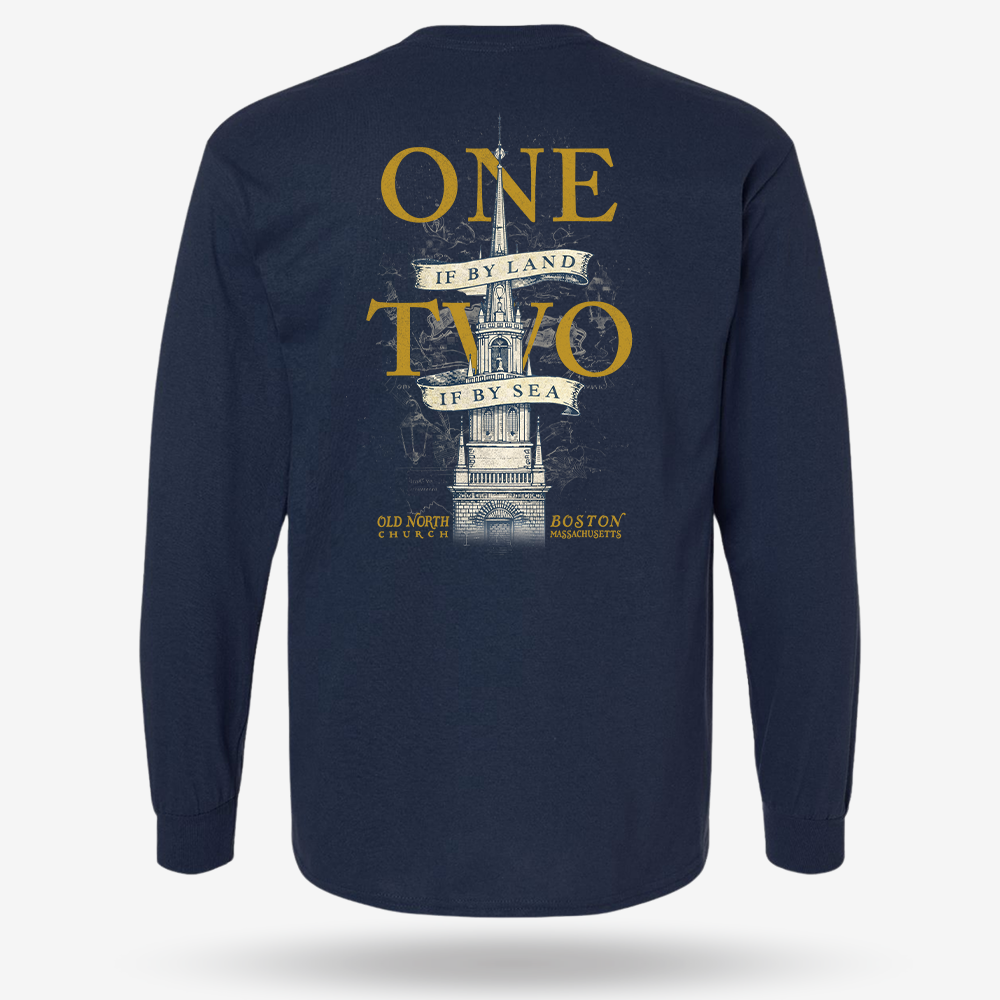 One If By Land, Two If By Sea Long Sleeve