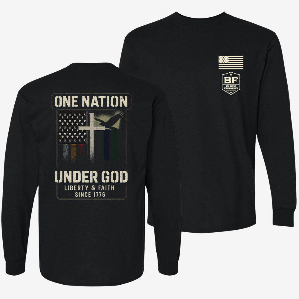 One Nation Under God Long Sleeve