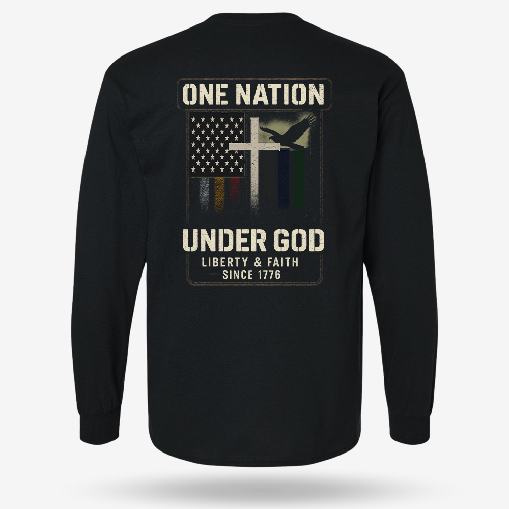 One Nation Under God Long Sleeve