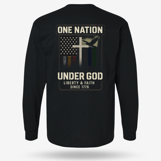 One Nation Under God Long Sleeve