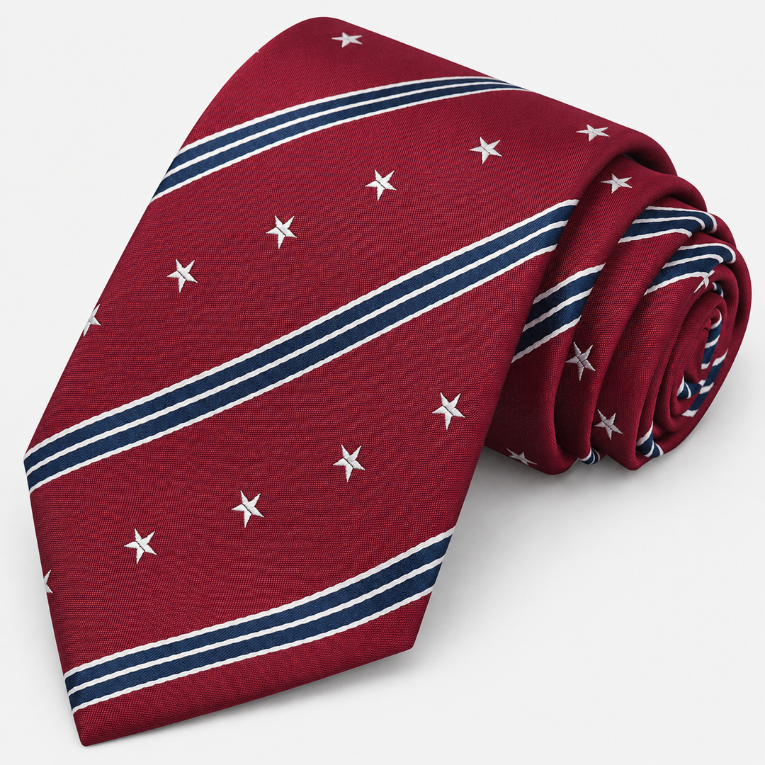 Patriot Star Stripe Tie
