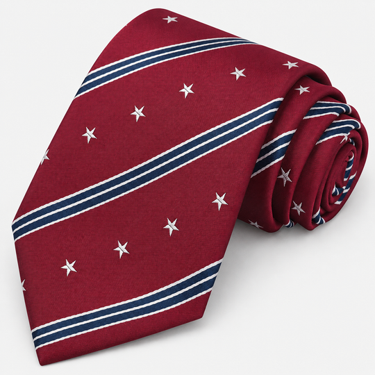 Patriot Star Stripe Tie