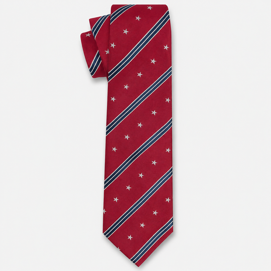 Patriot Star Stripe Tie