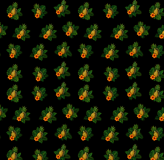 Pineapple Grenade Button Down Shirt