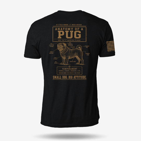 Pug Schematic T Shirt