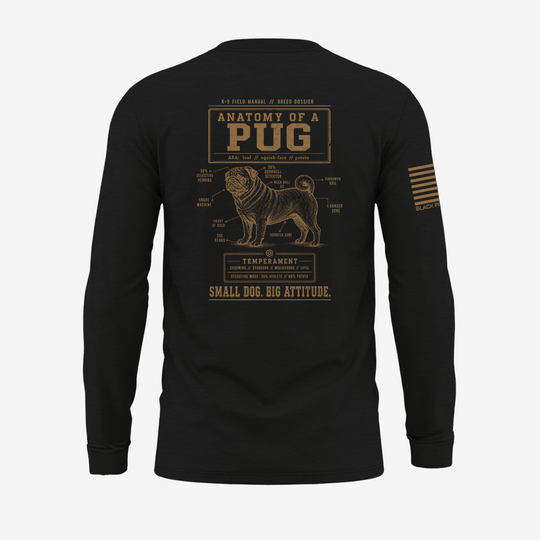 Pug Schematic Long Sleeve
