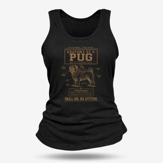 Pug Schematic Women&