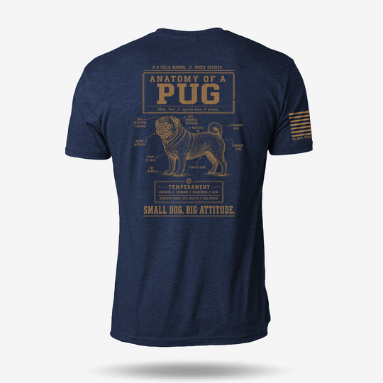 Pug Schematic T Shirt