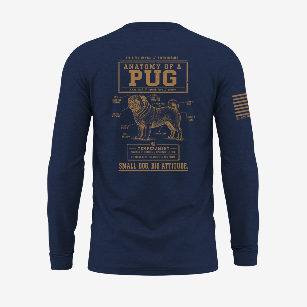 Pug Schematic Long Sleeve