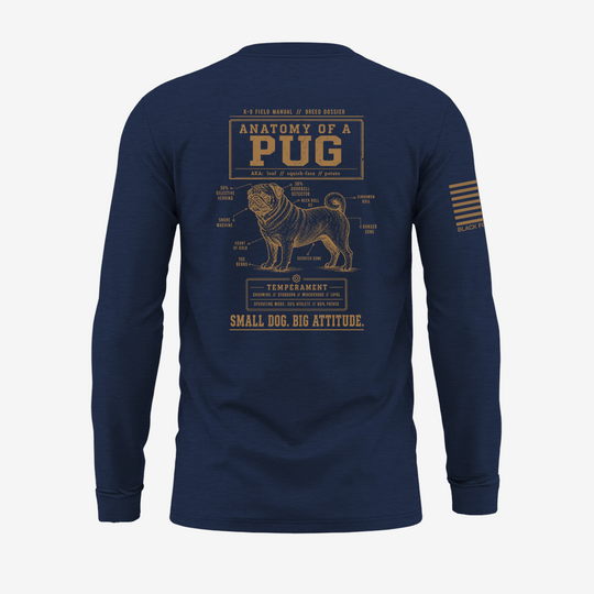 Pug Schematic Long Sleeve