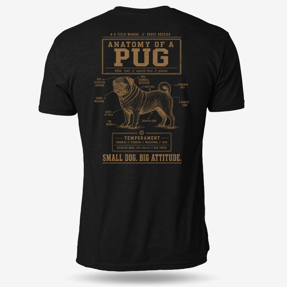 Pug Schematic T Shirt