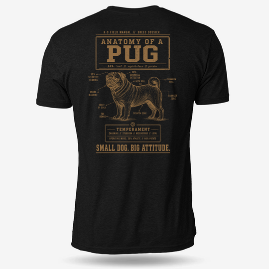 Pug Schematic T Shirt