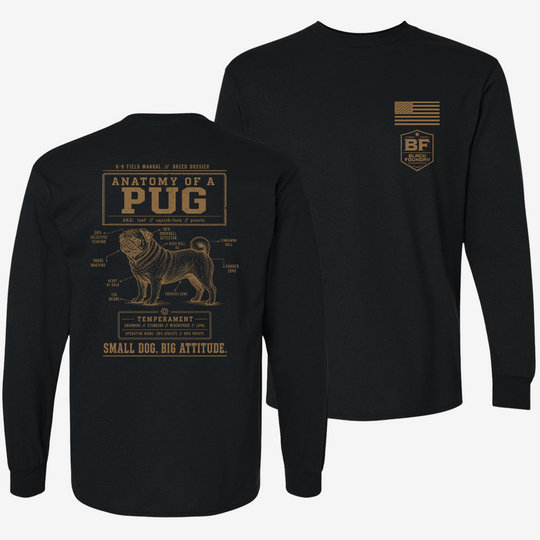 Pug Schematic Long Sleeve