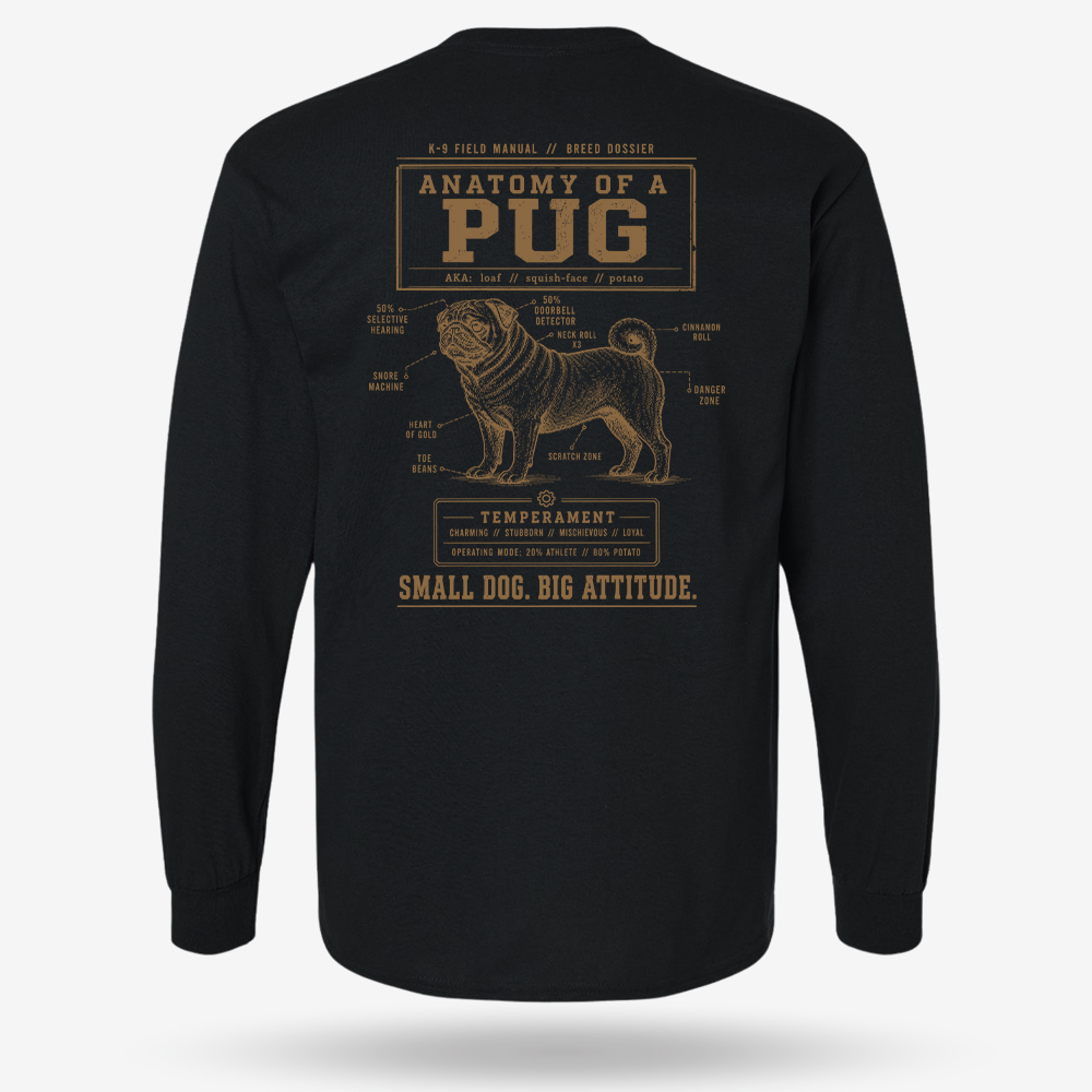 Pug Schematic Long Sleeve