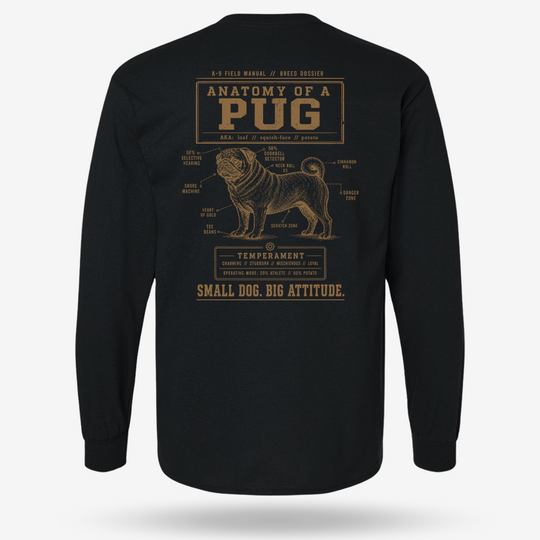 Pug Schematic Long Sleeve