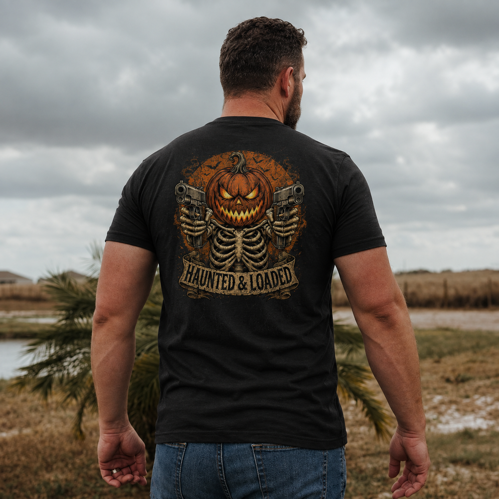 Pumpkin Gunslinger T Shirt