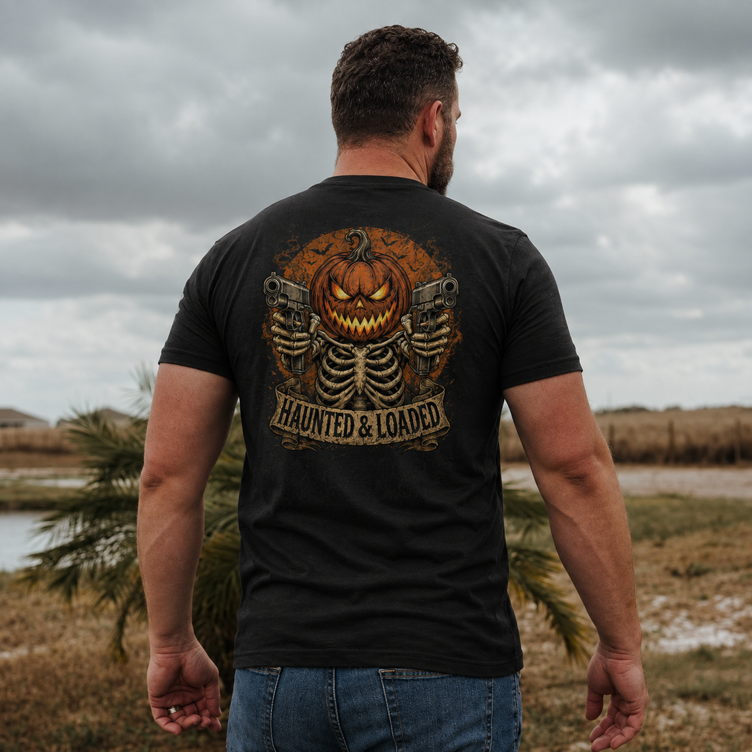 Pumpkin Gunslinger T Shirt
