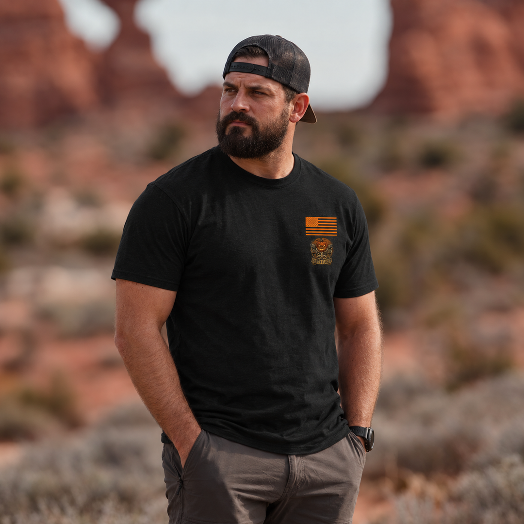 Pumpkin Gunslinger T Shirt