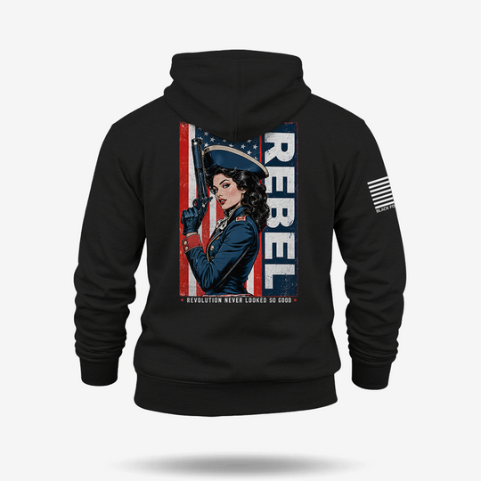 Rebel Never Looked So Good Hoodie