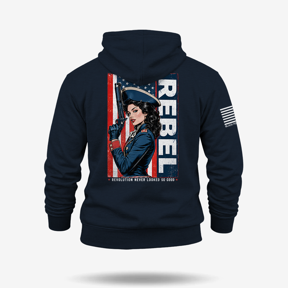 Rebel Never Looked So Good Hoodie
