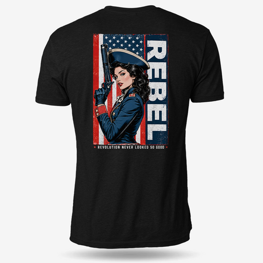 Rebel Never Looked So Good T Shirt