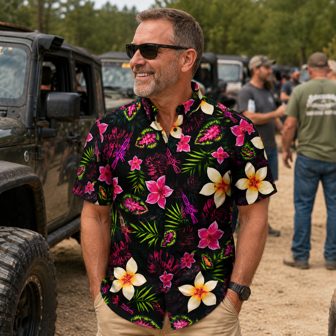 Rifle Bloom Button Down Shirt