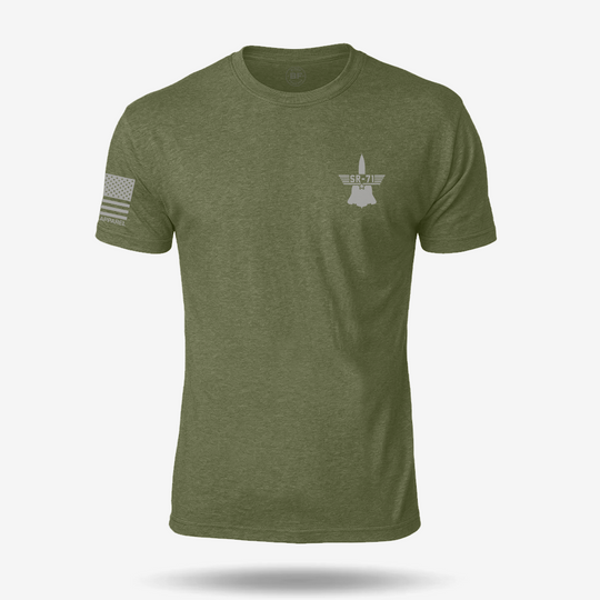 SR-71 Blackbird Schematic T Shirt