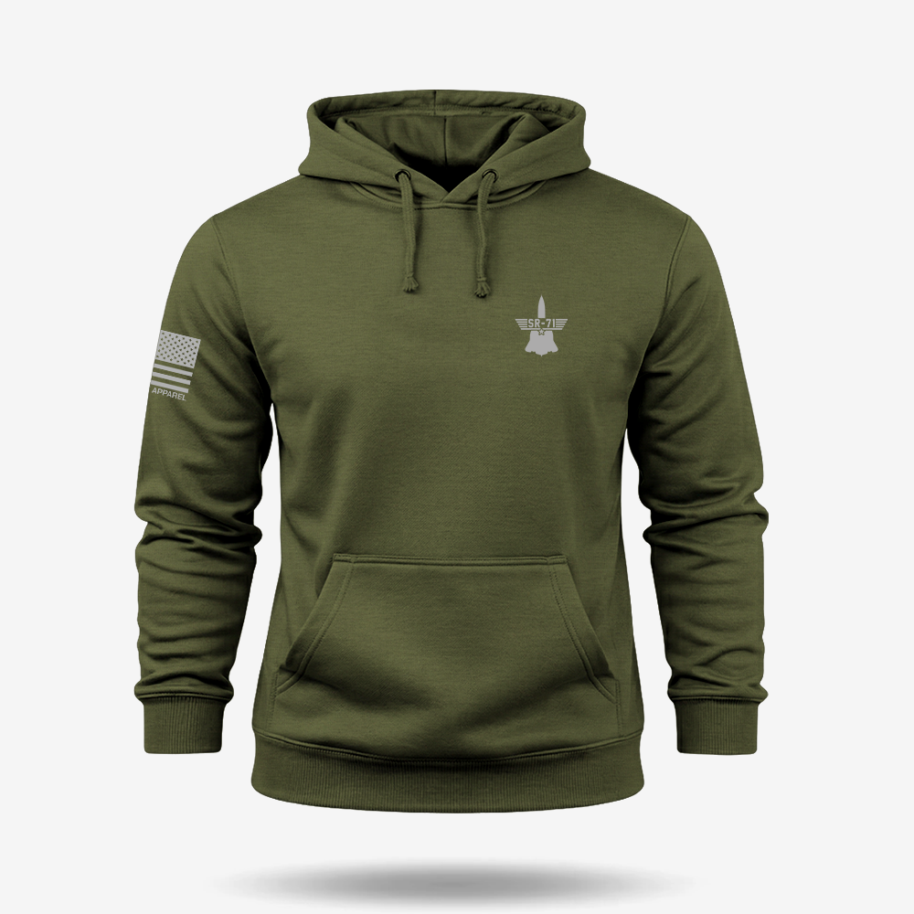 SR-71 Blackbird Schematic Hoodie