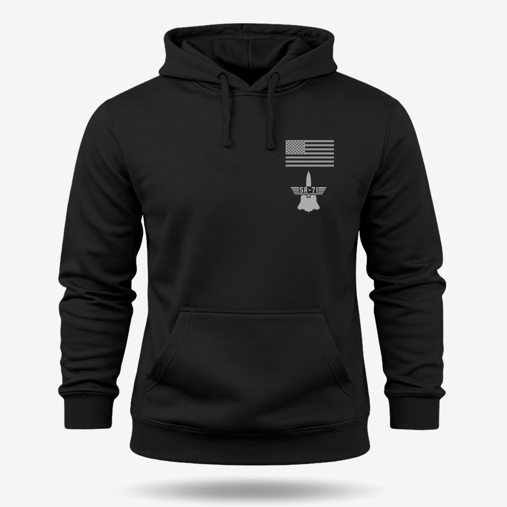 SR-71 Blackbird Schematic Hoodie
