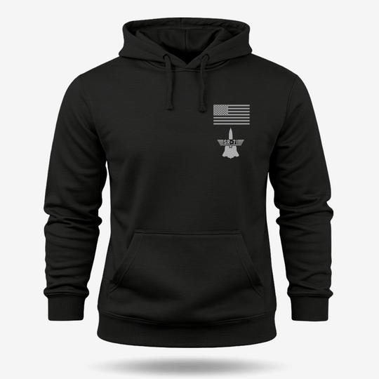 SR-71 Blackbird Schematic Hoodie