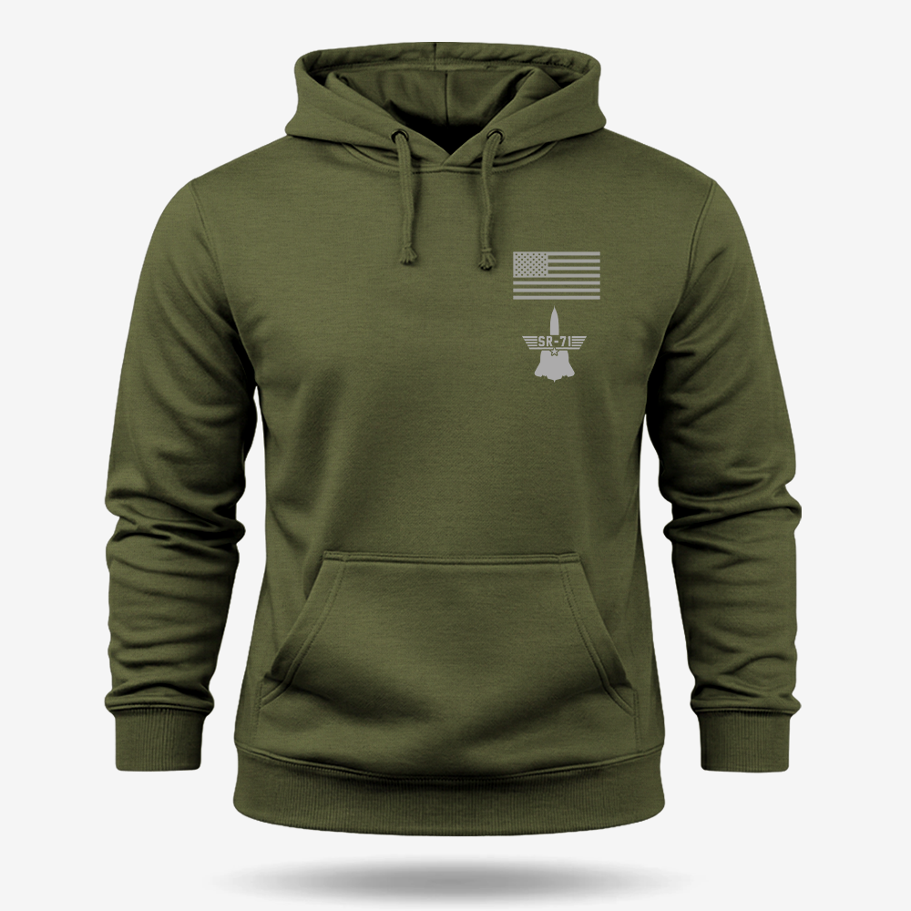 SR-71 Blackbird Schematic Hoodie