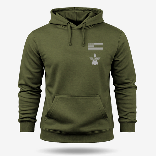 SR-71 Blackbird Schematic Hoodie