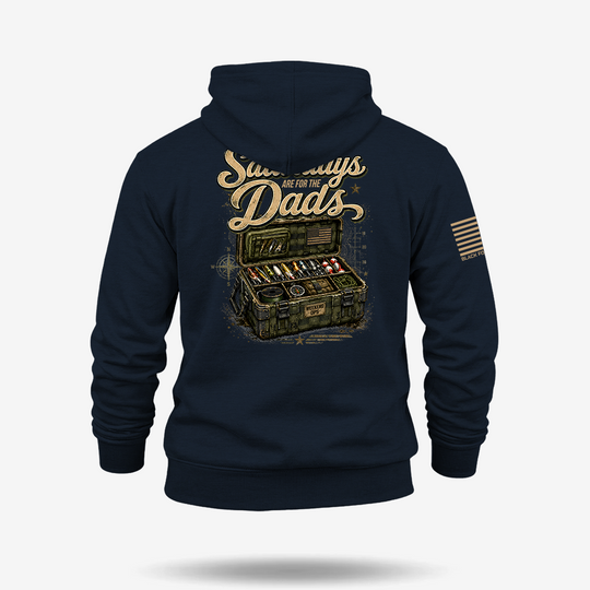 Saturdays Are For The Dads Tackle Box Hoodie